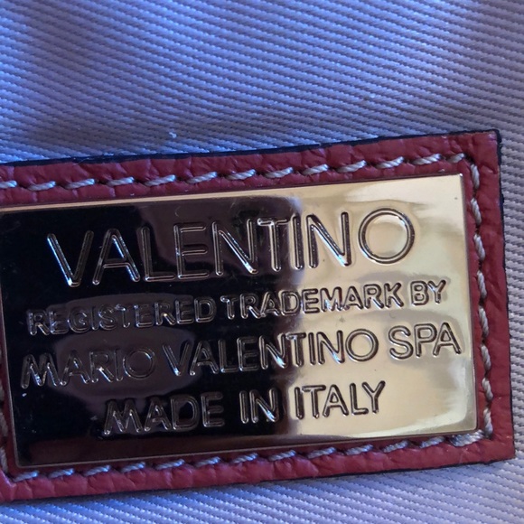 Valentino Milano Satchel Handbag in Rust Color - Picture 3 of 7